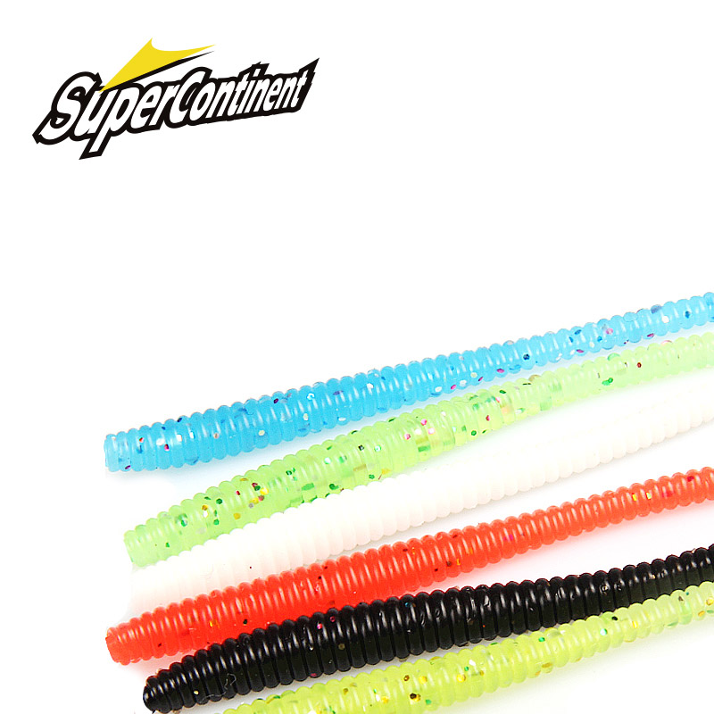 Fishing Lure Soft Plastic - Supercontinent Slow SinkingTrout Worm Zacht Aas