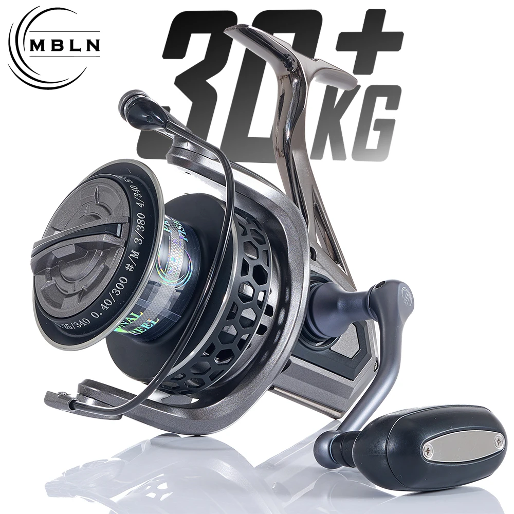 Daiwa Reel Bg - MBLN Merk, 8000-12000 Serie, Spinning Visserij-reel,