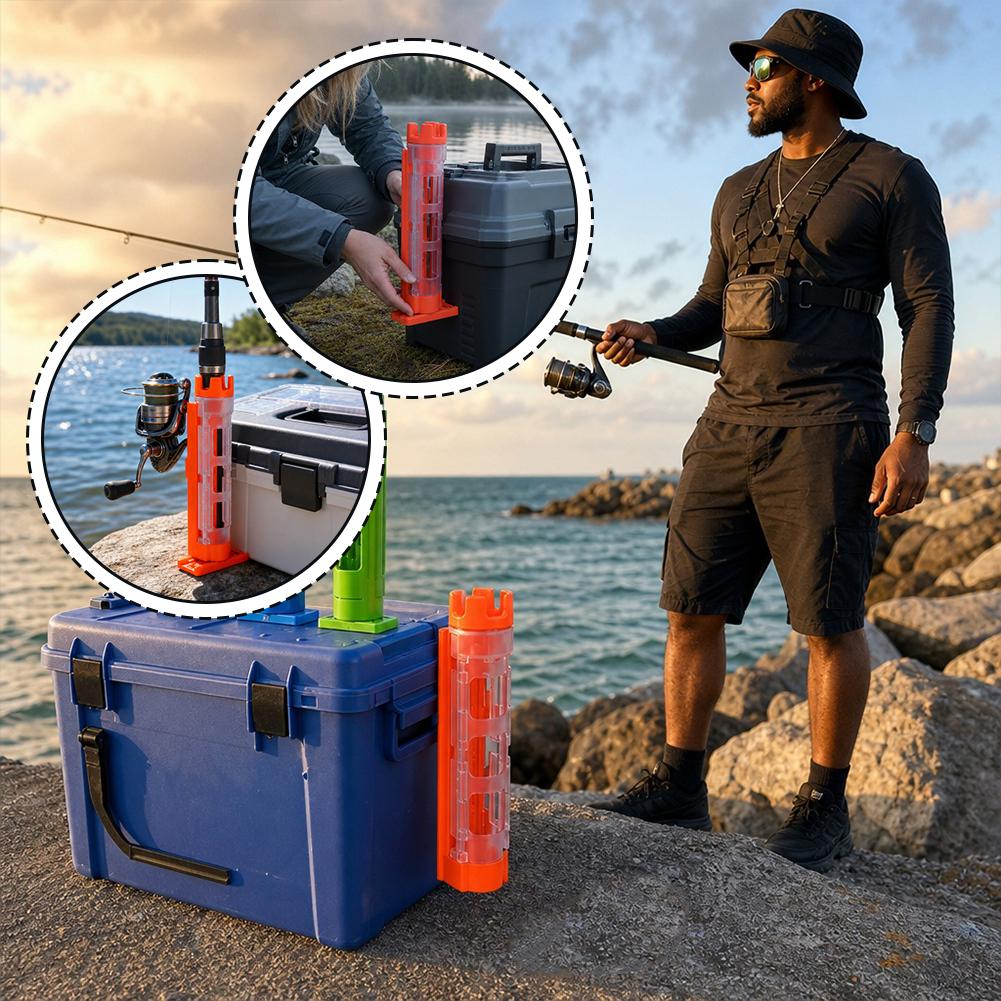 Fishing Lure Accessories - Afneembare hengelhouder van ABS, hengelstandaard voor