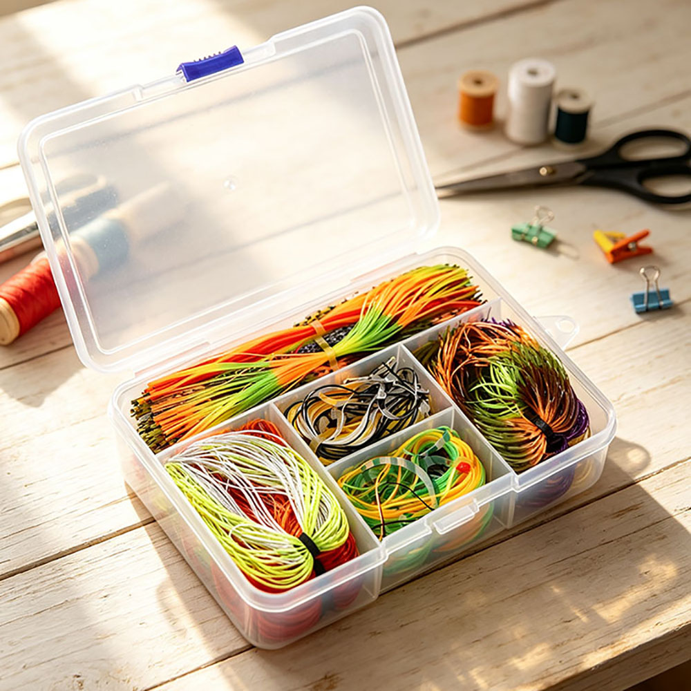 1 set gemengde kleuren silicon - Fishing Lure Spinnerbait recensie en prijs