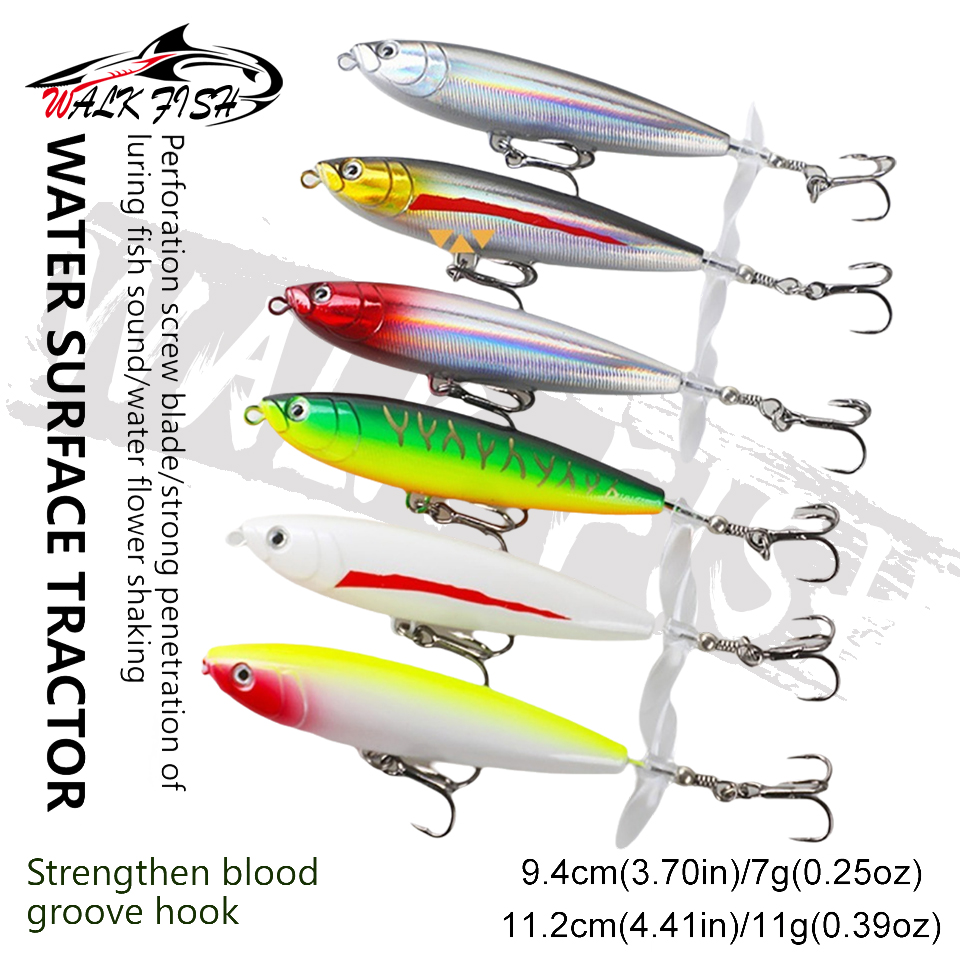 WALK FISH 7g/11g Pencil Aas Zo - Fishing Lure Buzzbait recensie en prijs