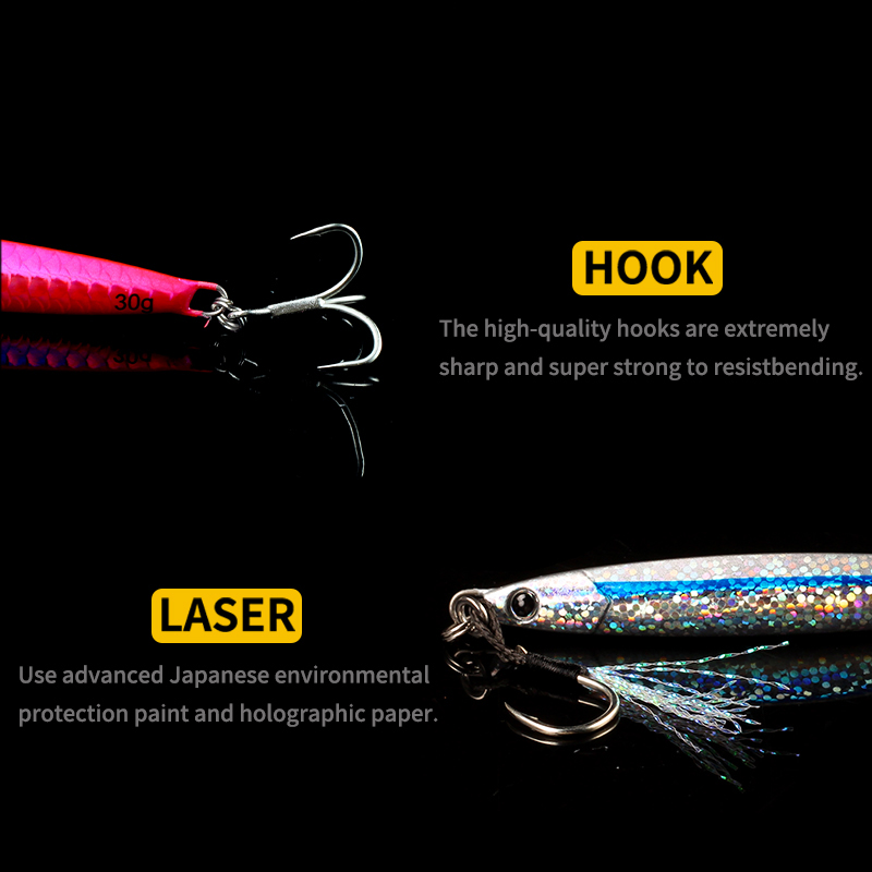 LETOYO Metalen Jig Met Haken 2 - Fishing Lure Spoon recensie en prijs