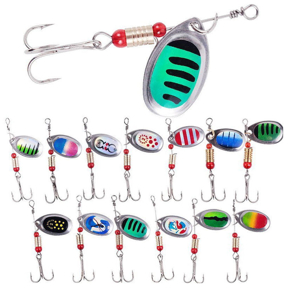 30 stuks metalen lepelspinners - Fishing Lure Spoon recensie en prijs