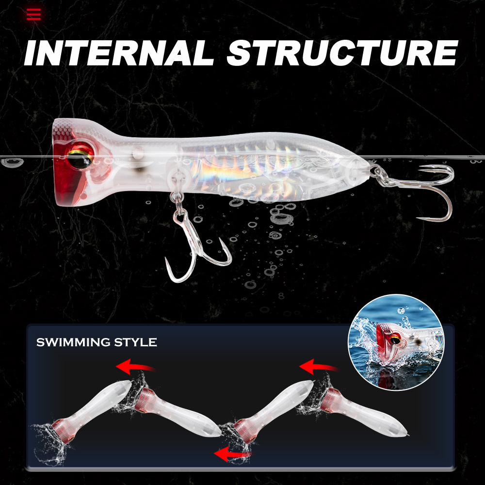 Hunthouse Topwater Drijvende P - Fishing Lure Spinnerbait recensie en prijs